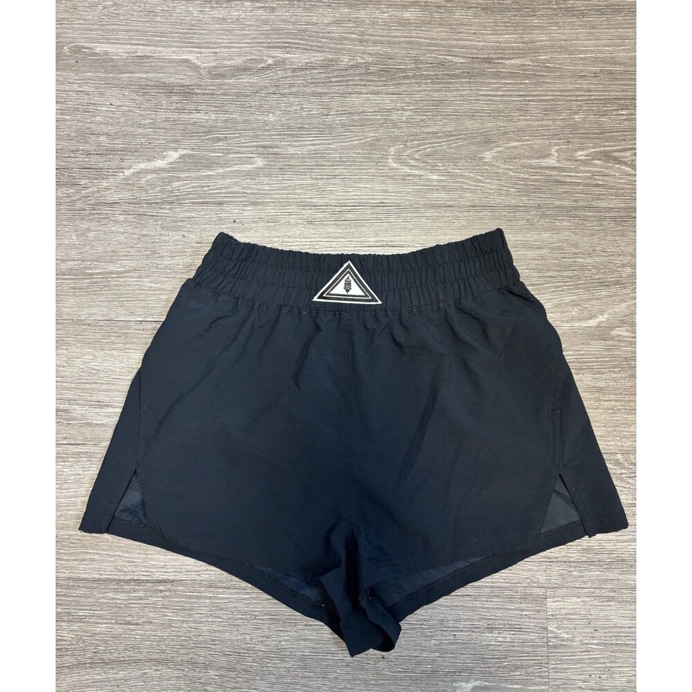 Free People Movement Next Round Shorts In Black Size Large